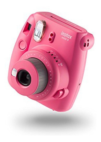Fuji Instax Mini 9 Rosa Flamenco Tipo Polaroid Nueva Oficial