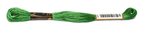 Caja 12 Pzs Hilo Algodón Egipcio Giza Anchor Vela I Coats Color 0244 Verde Hoja