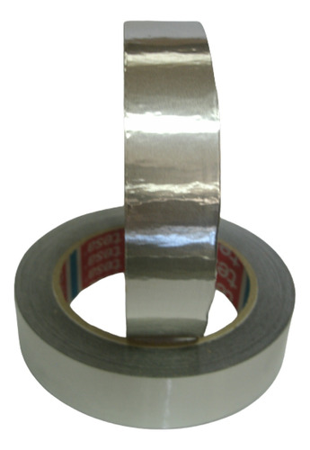 Fita Adesiva De Alumínio Puro E Espesso  25mmx50m - Tesa