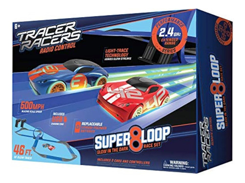 Tracer Racers, Segunda Generacion, 2.4 Ghz R / C, Control D