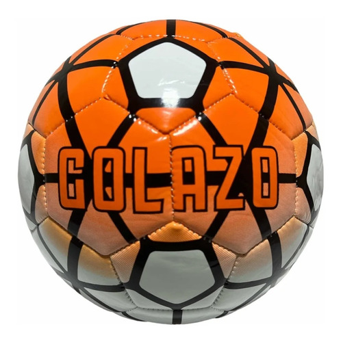 Pelota De Futbol N° 5 Golazo Color Naranja