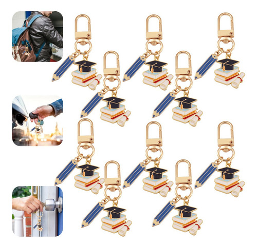 * Llaveros Decorativos Para Fiestas De Graduación, 10