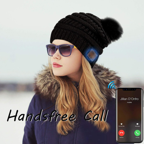 Gorro Inalámbrico Para Mujeres Y Niñas Gorro Musical Auricul
