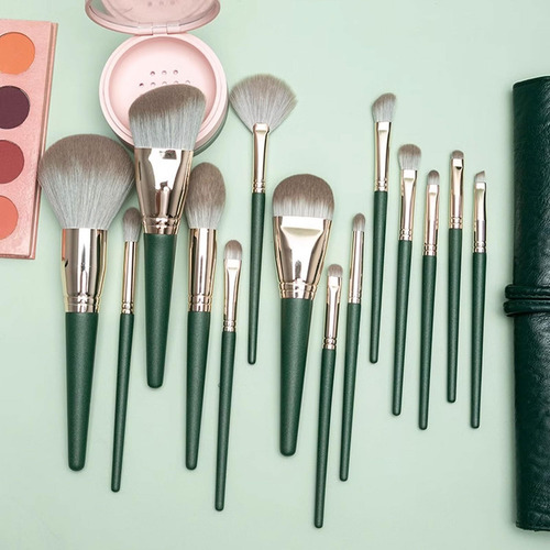 K Set De Brochas Para Maquillaje, Juego De Brochas