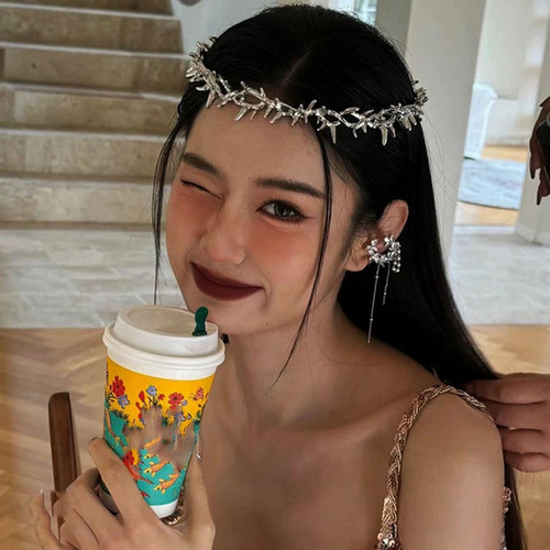 Punk Thorn Crown Headpiece Thorn Headband Hairband Headwear
