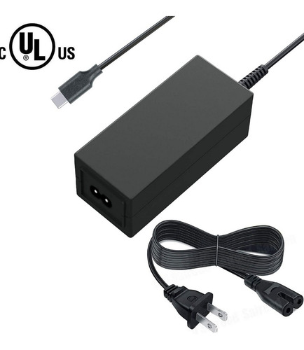 Imagen 4 de 4 de Saireed - Cargador Para Samsung Chromebook 4.