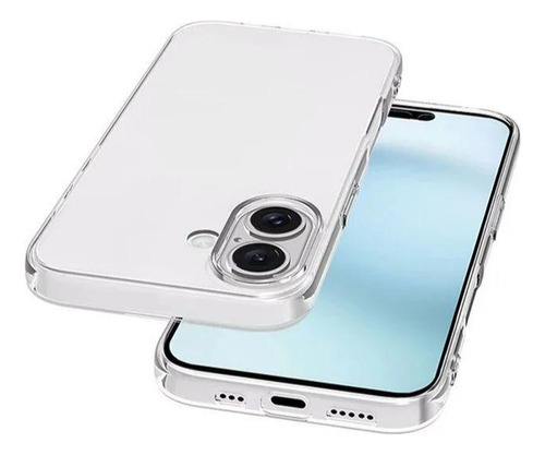 Capa iPhone 16 Plus Slim Transparente + Nf