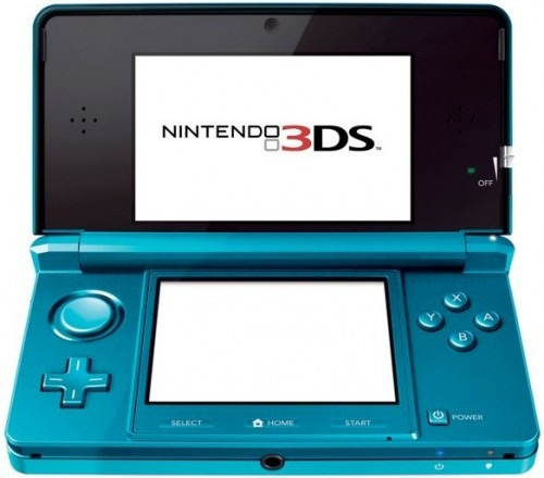 Nintendo 3ds Azul Con Cargador  Y Memoria De 16g