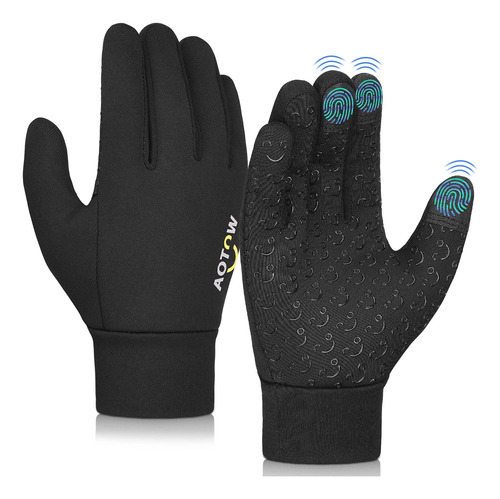 Guantes Deportivos Térmicos Infantiles Clima Frío Impermeabl