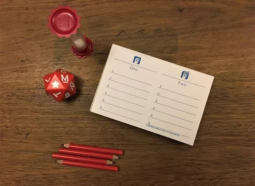 Juego Mesa Scattergories Jr Completo 1989 Vintage En Ingles (Usado)