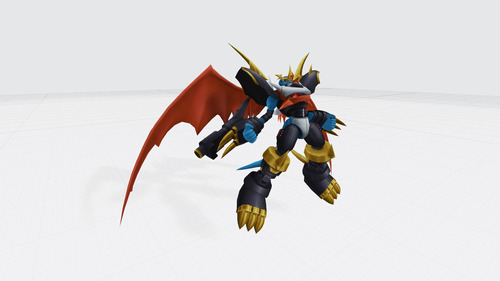 Escultura De Imperialdramon Fighter Mode - ¡lleva A Tu Hoga