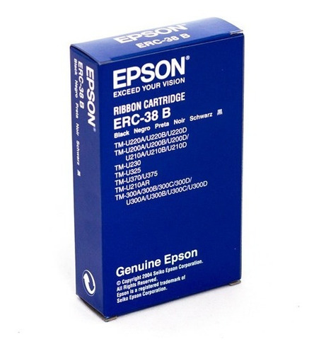 Cinta Registradora Epson Erc - 38b Epson