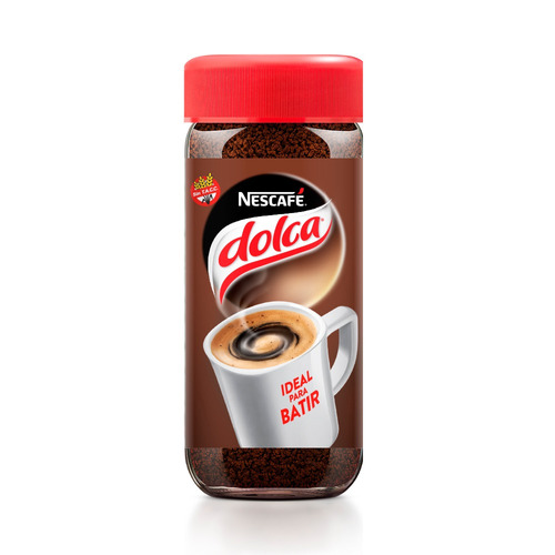 Imagen 1 de 1 de Café instantáneo fácil de batir Nescafé Dolca frasco 170 g