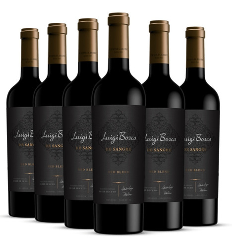 Vino Luigi Bosca De Sangre Caja X 6 X 750ml.