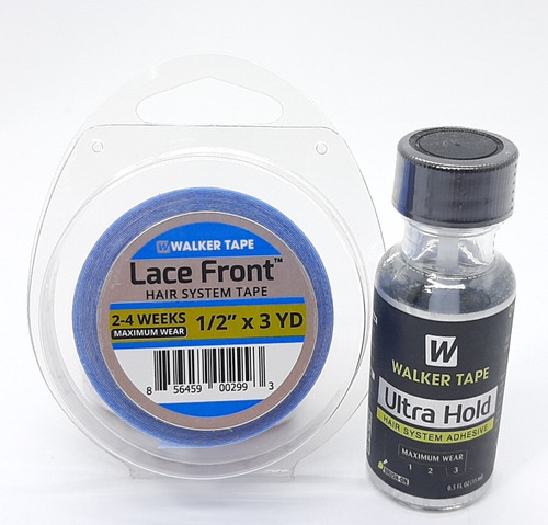  Fita Adesiva Lace Front 3 Metros1.2 Cm+cola Ultra Hold 15ml