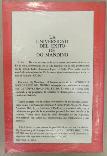 La Universidad Del Exito Libro Usado Resaltado 7/10 Pasta Ru (Usado)