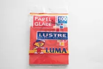 Comprar Taco Papel Glace Lustre X 100 Papelitos 10x10 Cm Colores 