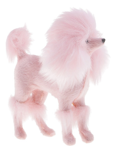 Patrón De Superficie De Felpa Suave 2x Poodle Pink 