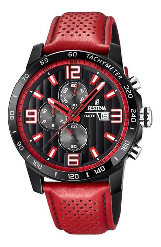 Reloj De Los Hombres Festina  F203395  Cronografo  Fecha  R