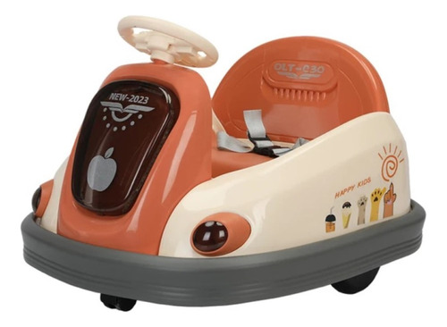 Coche De Choque Giratorio Eléctrico Con Control Remoto