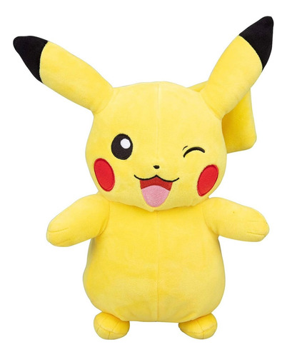 Peluche Pikachu Pokemon, Excelente Calidad 