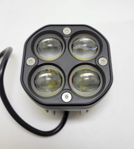 Faro Led Lupa 3 Pulgadas Dual Color 12v 24v 