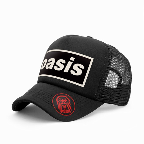 Gorra Trucker  Oasis Banda De Rock