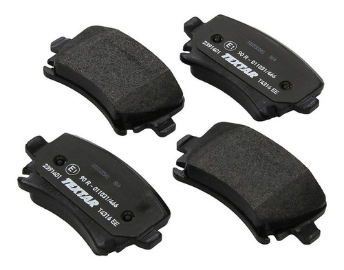 Imagen 2 de 12 de Juego Pastillas Traseras Audi Tt A4 A3 Vw Golf