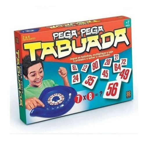 Jogo Pega Pega Tabuada  01467 - Grow