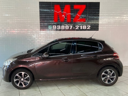 Imagem 9 de 10 de Peugeot Premier 208 2014 1.6 Flex Marron Completo