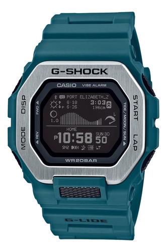 Reloj G-shock Gbx-100-2d Resina/acero Hombre Turquesa