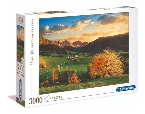 Puzzle Rompecabezas 3000 Piezas Los Alpes Clementoni 33545