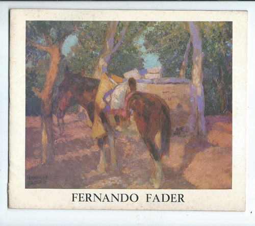 Fernando Fader Catálogo Zurbaran 1984
