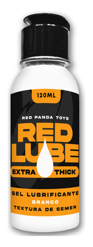 Gel Lubrificante Íntimo 120ml Red Lube Extra Thick