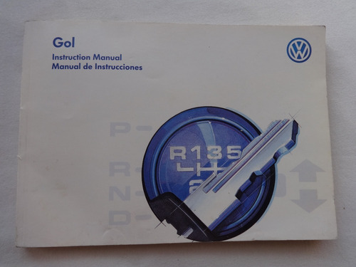 Manual Guantera Vw Gol 1996 Volkswagen Dueño Catalogo