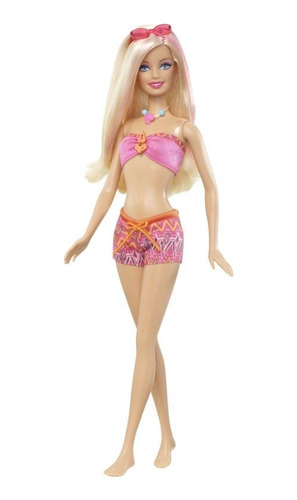 Boneca Barbie Vida De Sereia Praia X0093 De 2011