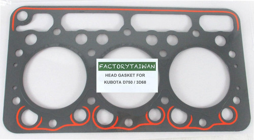 Factorytaiwan Junta De Cabeza Para Kubota D750 / 3d68 (100% 