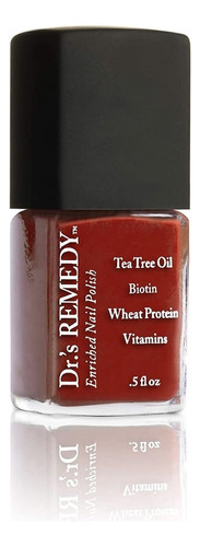 Esmalte Enriquecido De U&ntilde;as Dr. Remedy, Rojo Rescate