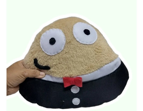 Muñeco No Peluche Almohadón Infantil Pou Diablo 30cm
