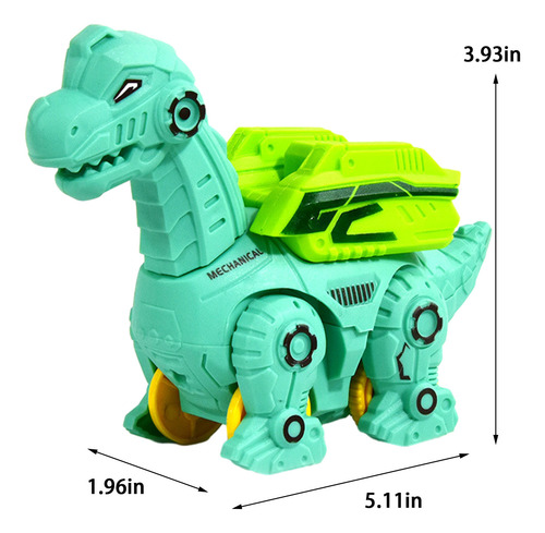 Ensamblaje Mecánico P Dinosaur Modelo Press Automatic Gl 248