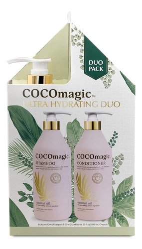 Dupla Cocomagic: Shampoo E Condicionador Com Óleo Natural