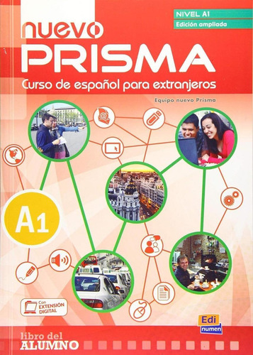 Libro: Nuevo Prisma A1 +cd. Edición Ampliada. Vv.aa. Edinume