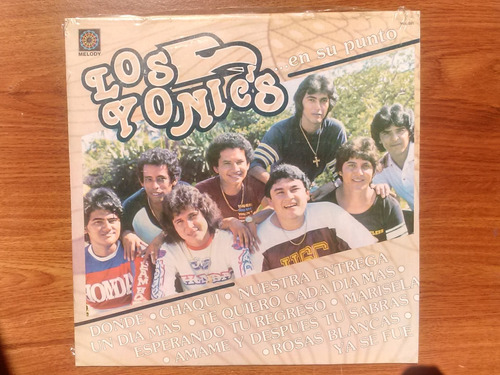 Los Yonic's. En Su Punto. Disco Lp Melody