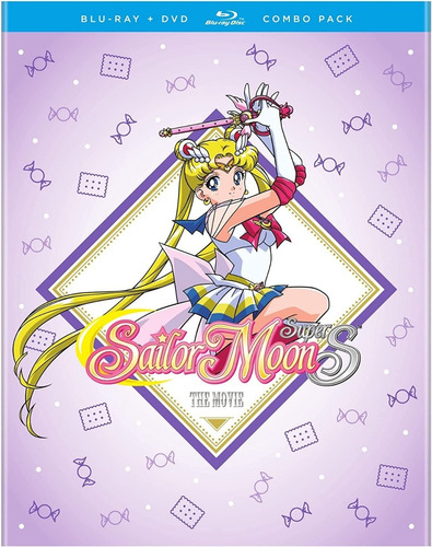 Sailor Moon Super S Movie Pelicula Blu-ray + Dvd