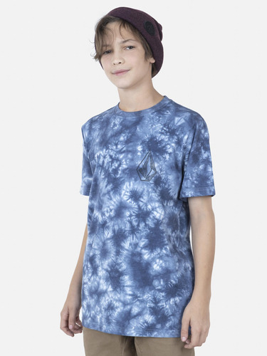 Polera Juvenil Stoned Vision Jr S/s Tee Multicolor Volcom