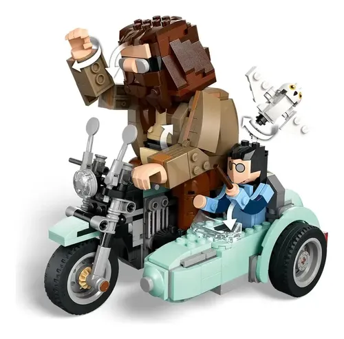 Lego® Passeio De Motocicleta De Hagrid E Harry 76443
