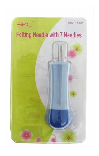 Aguja Punch Para Afieltrar 7 Agujas De Skc Felting Needle