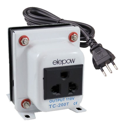 Auto-transformador Corriente De 220v A 110v  200 Watts Envio