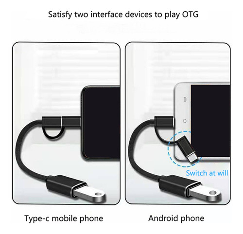 Adaptador Usb A Tipo C Cable Adaptador Adaptador Tipo C A Ad