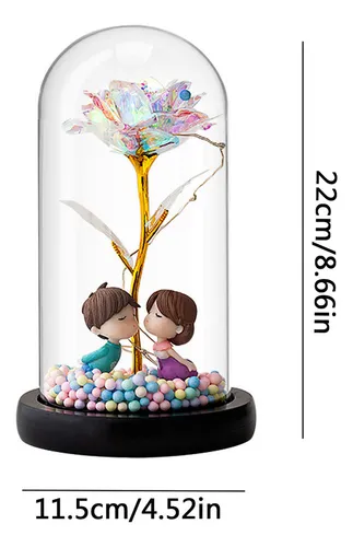2025 Cúpula De Vidrio Decorativa Romántica Multicolor De